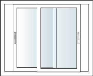 uPVC Sliding Windows